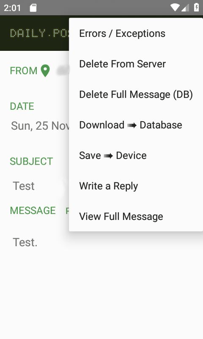 Inbox Pager screenshot