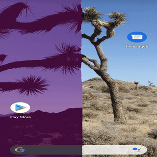 Dark Mode Live Wallpaper screenshot