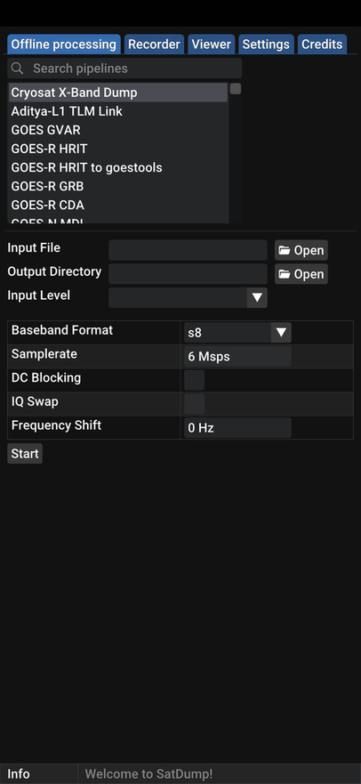 SatDump screenshot