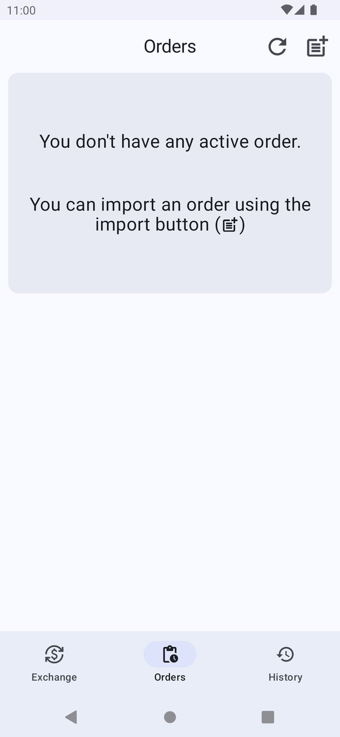 eXch. screenshot