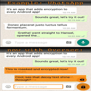 Oversec screenshot