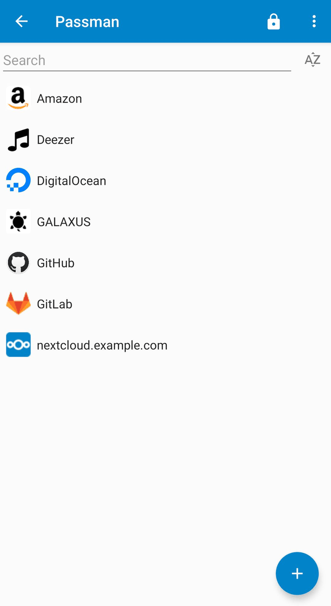 Passman screenshot